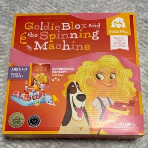 Goldie Blox and the Spinning Machine building set